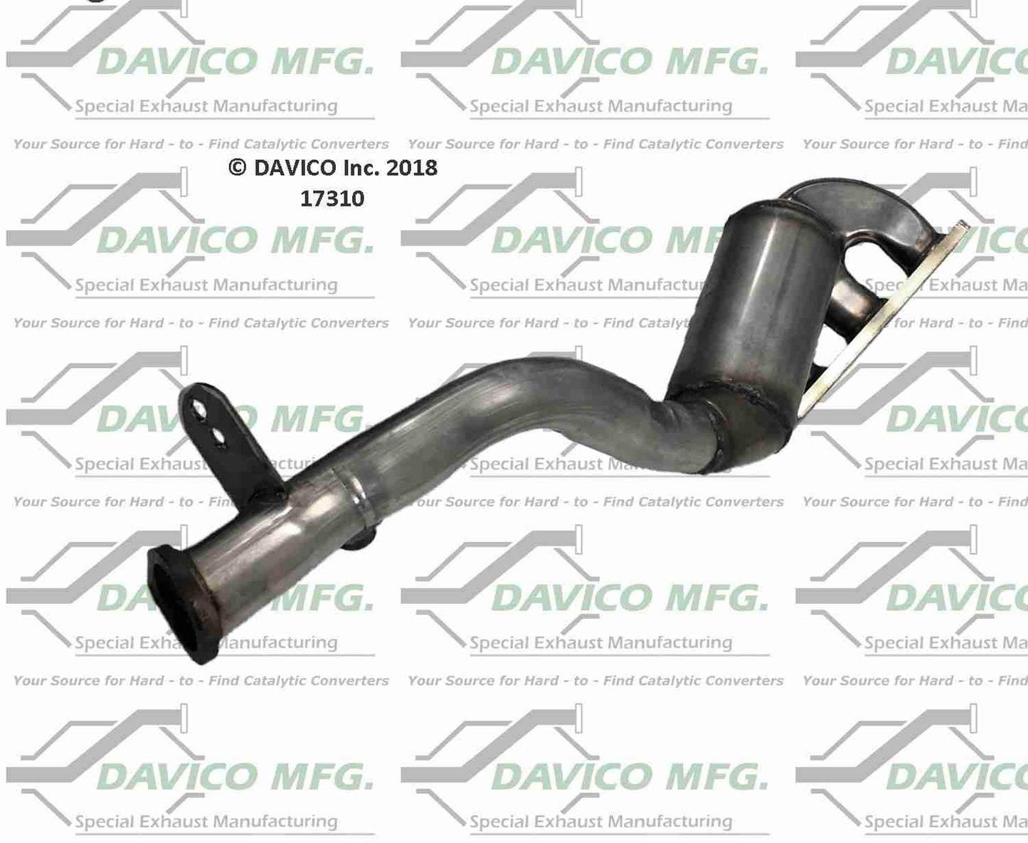 Davico Mfg Exact-Fit Catalytic Converter - Manifold 17310