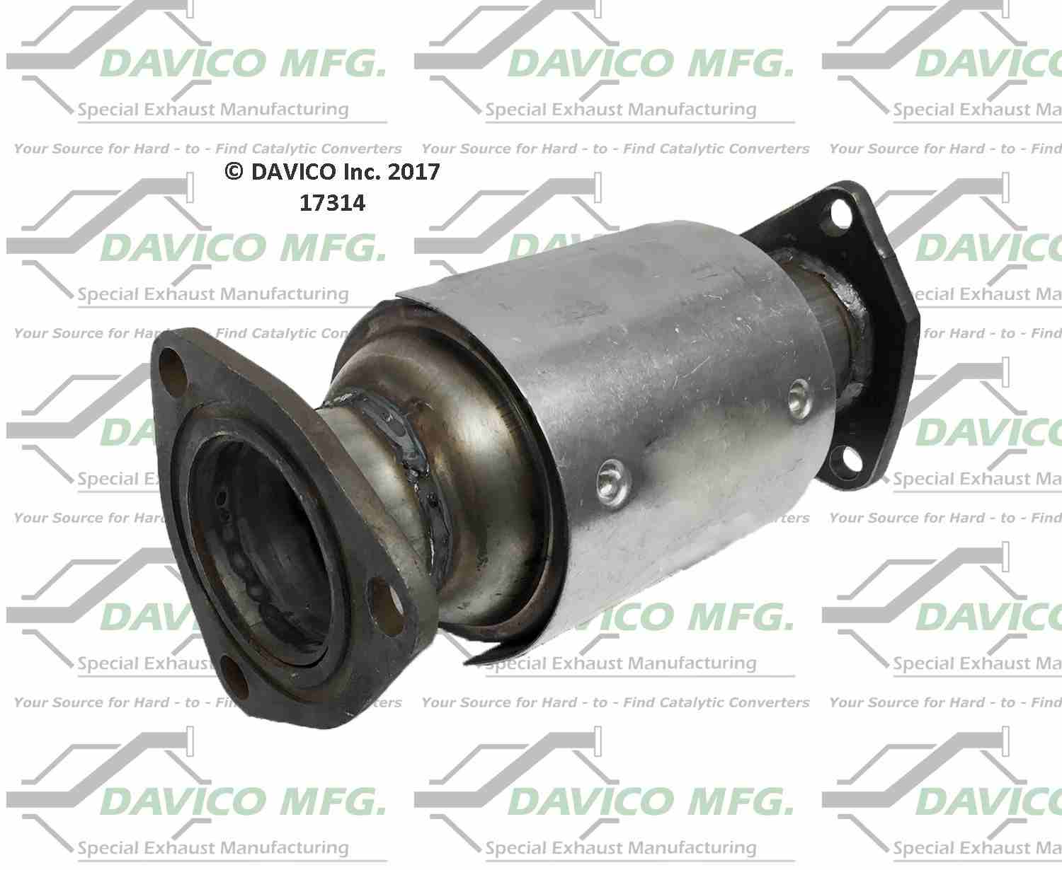 Davico Mfg Exact-Fit Catalytic Converter 17314