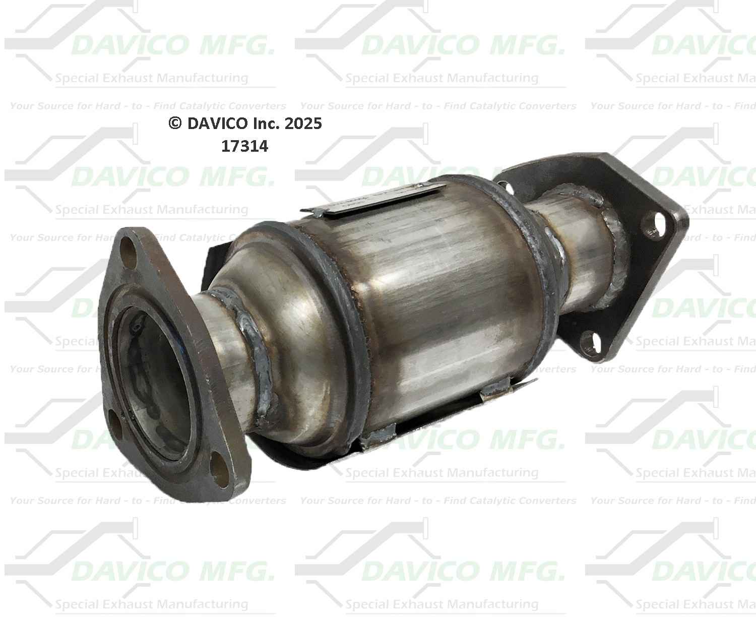Davico Mfg Exact-Fit Catalytic Converter 17314