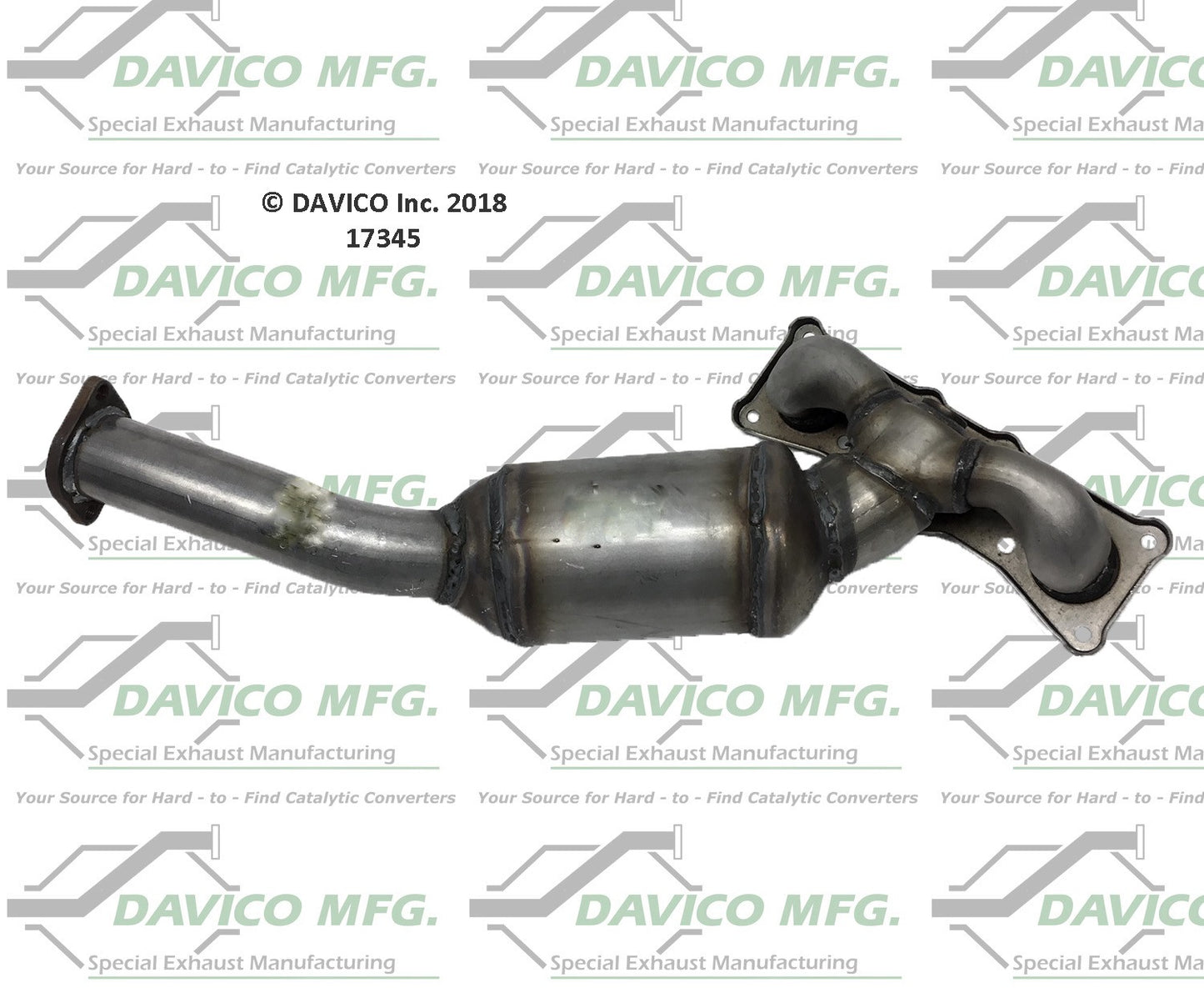 Davico Mfg Catalytic Converter 17345