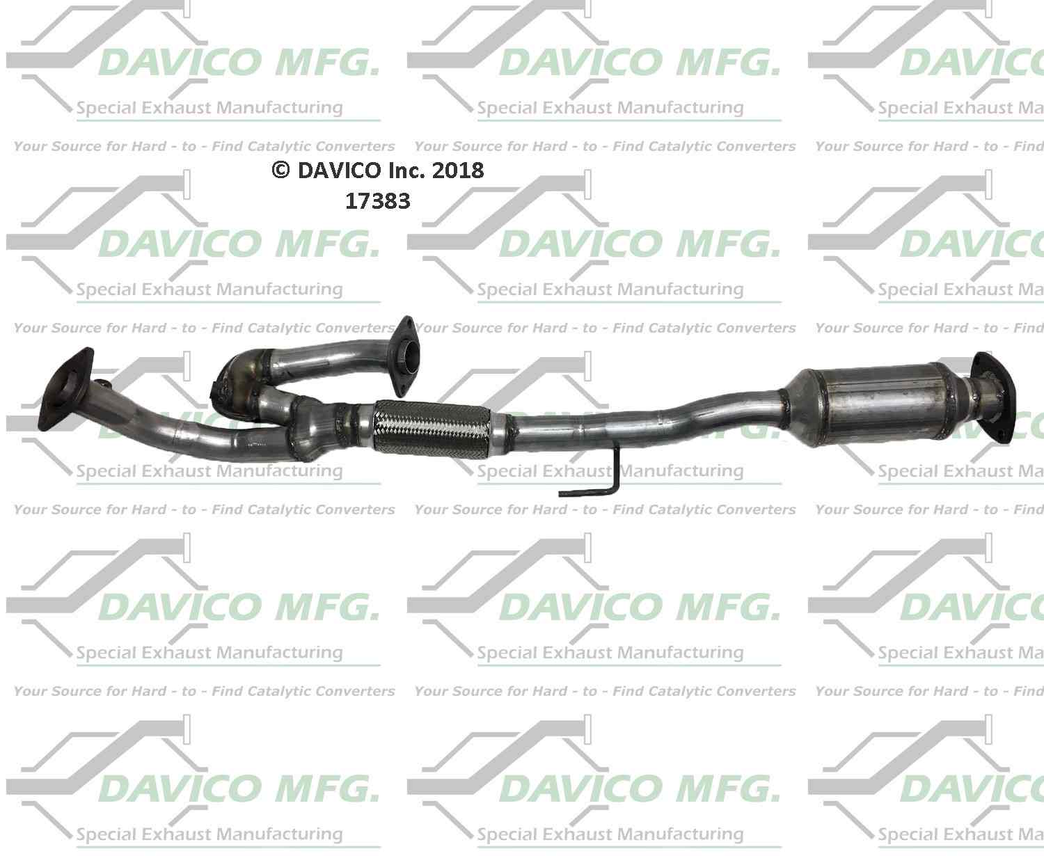 Davico Mfg Catalytic Converter 17383
