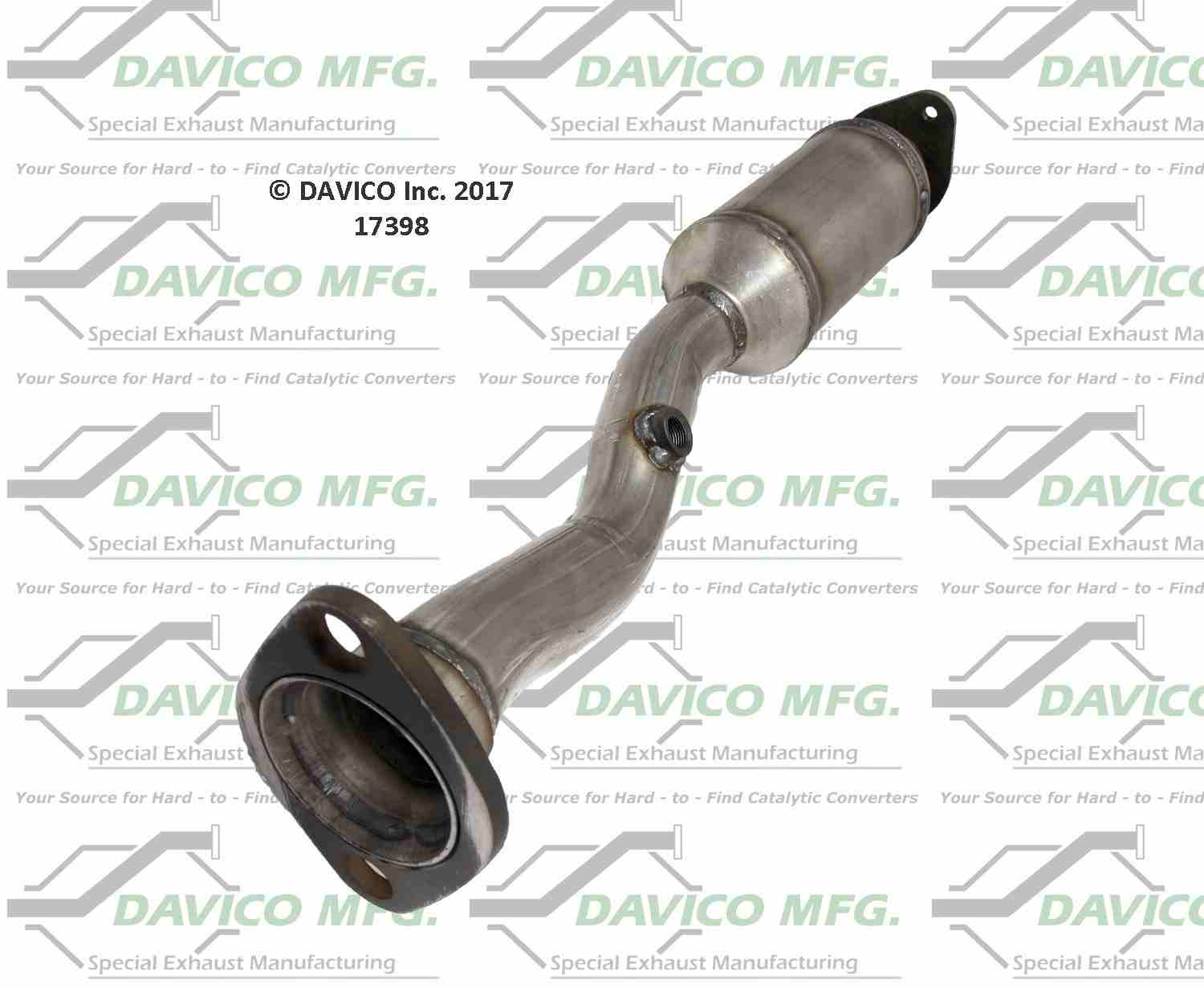 Davico Mfg Exact-Fit Catalytic Converter 17398