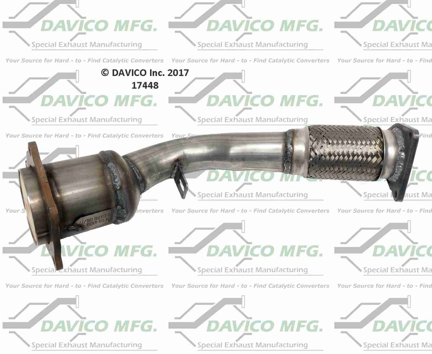 Davico Mfg Exact-Fit Catalytic Converter 17448