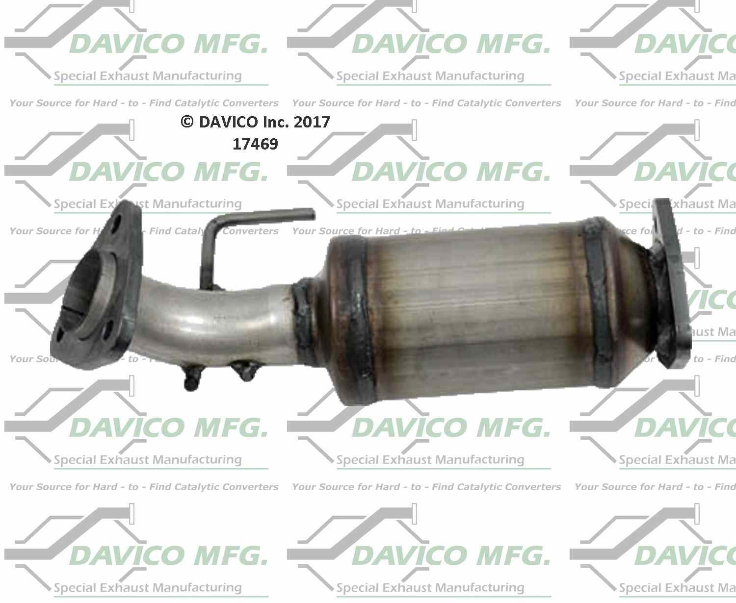 Davico Mfg Exact-Fit Catalytic Converter 17469