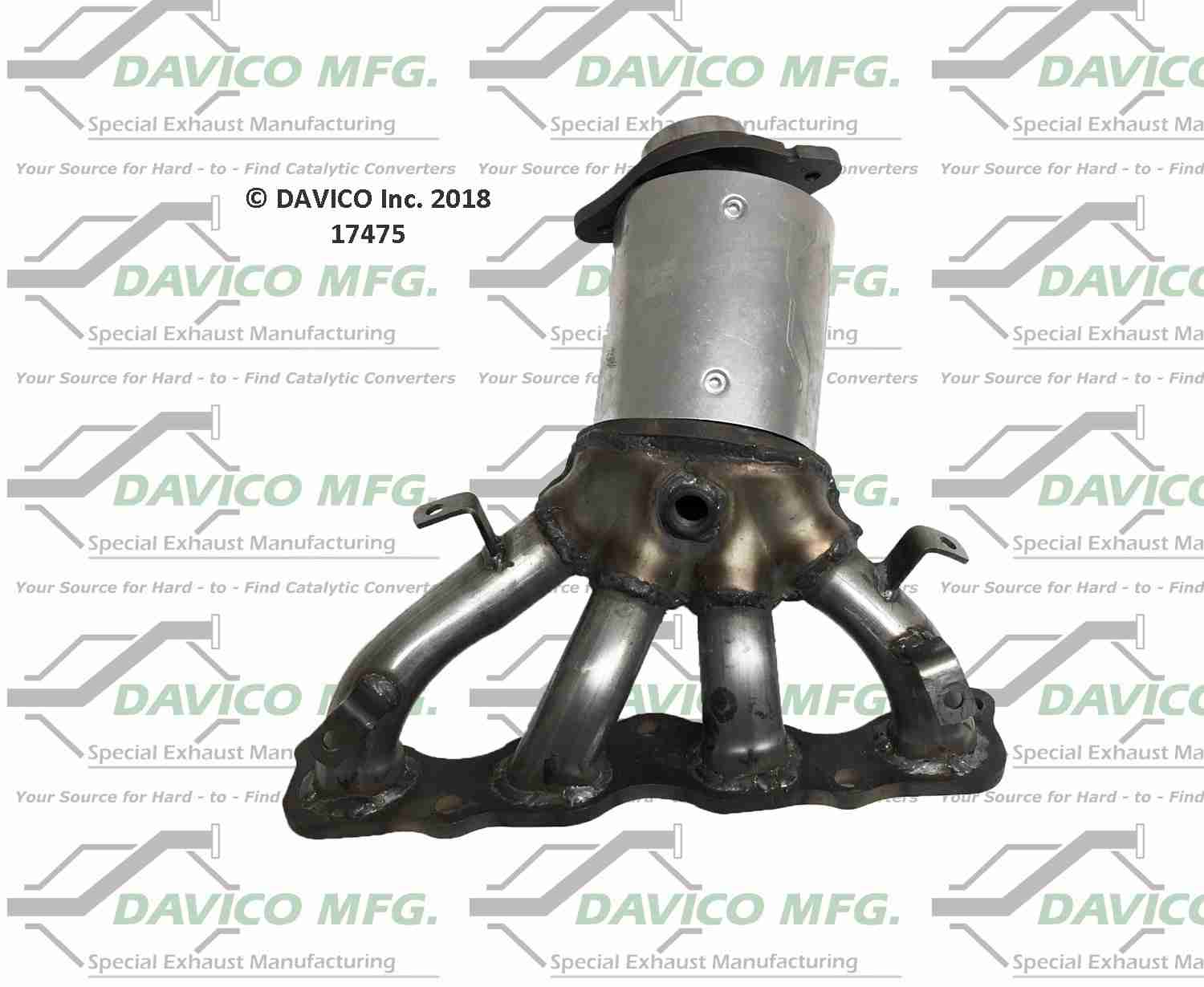 Davico Mfg Exact-Fit Catalytic Converter 17475