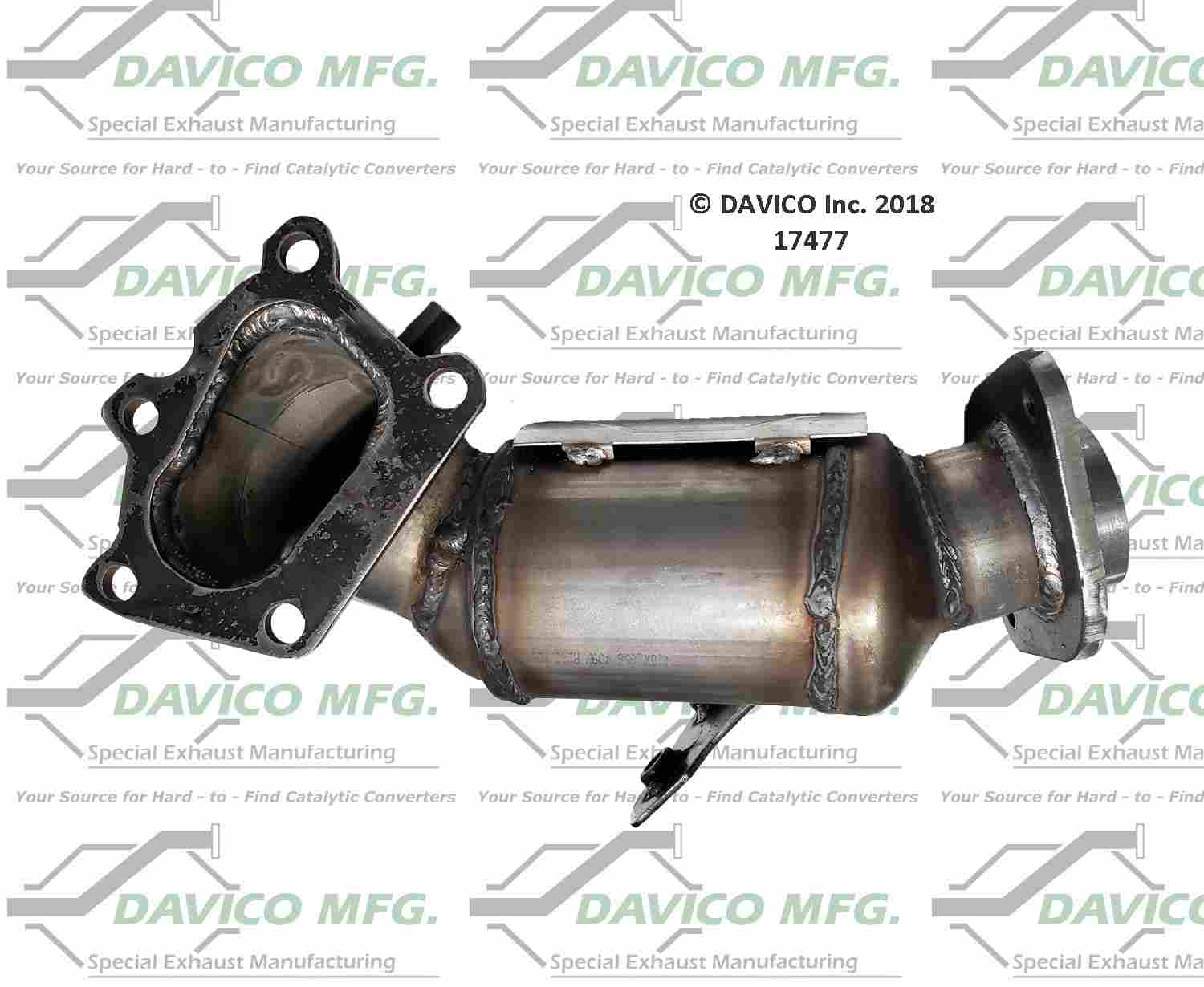 Davico Mfg Exact-Fit Catalytic Converter 17477