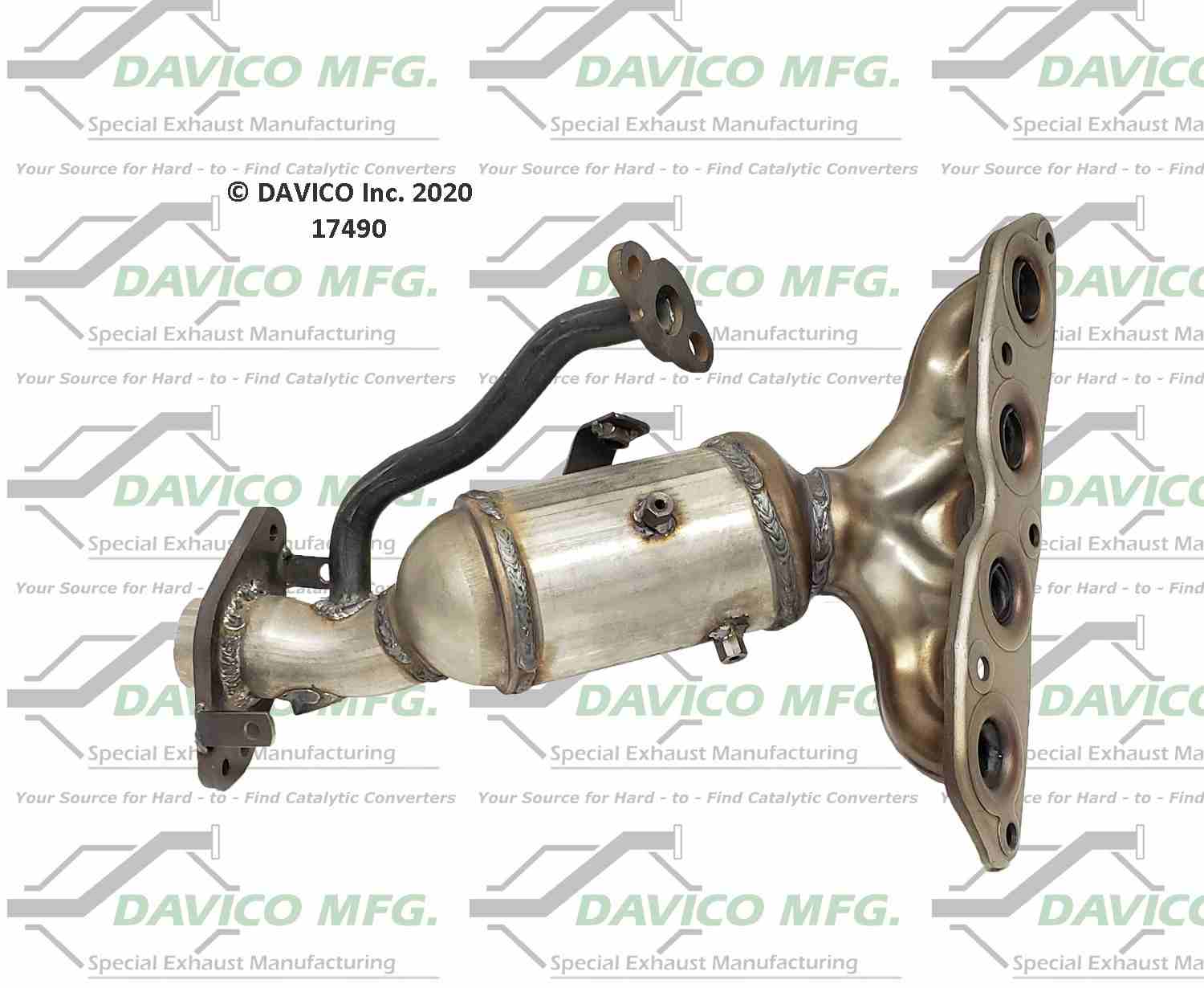 Davico Mfg Exact-Fit Catalytic Converter 17490