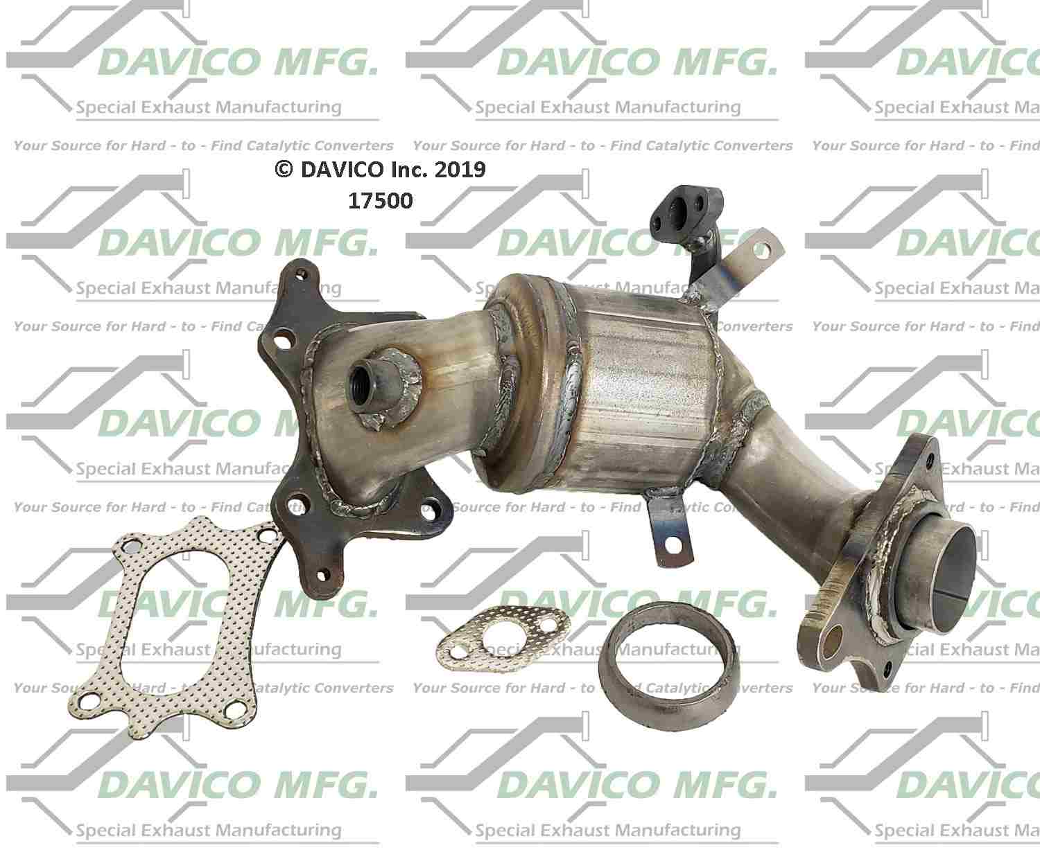 Davico Mfg Exact-Fit Catalytic Converter 17500