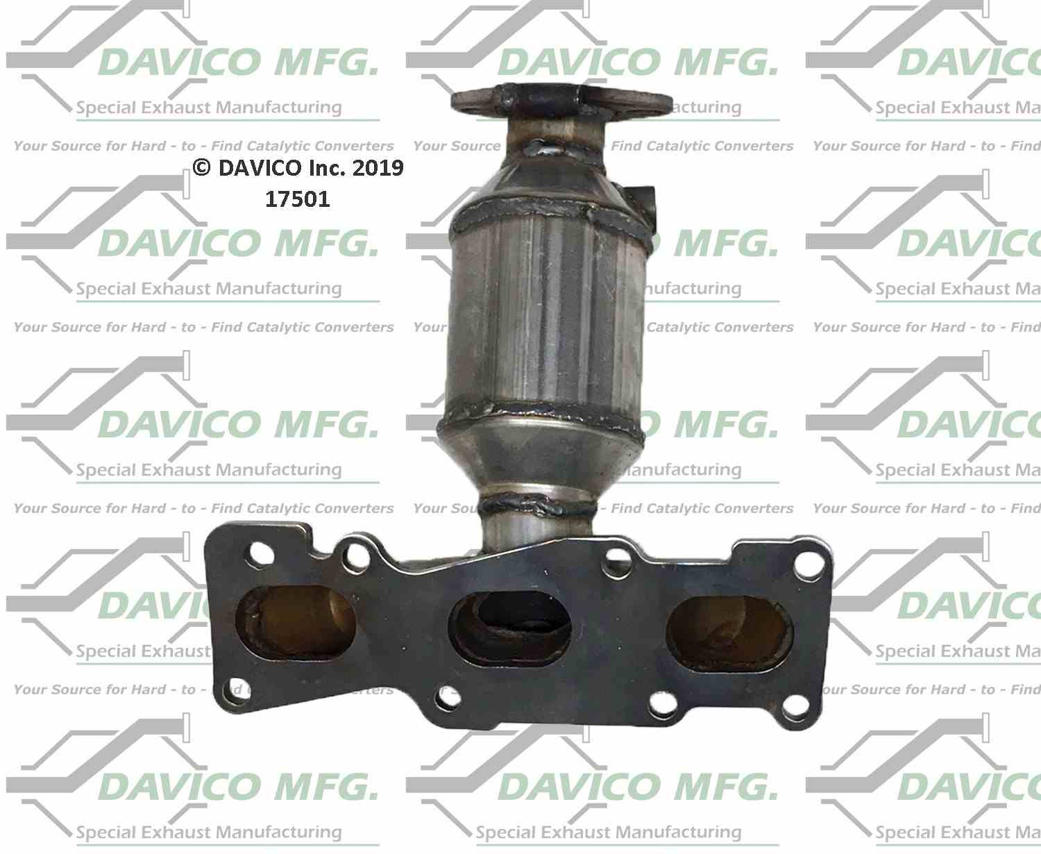 Davico Mfg Exact-Fit Catalytic Converter 17501