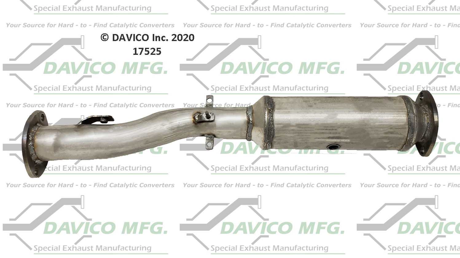 Davico Mfg Exact-Fit Catalytic Converter 17525