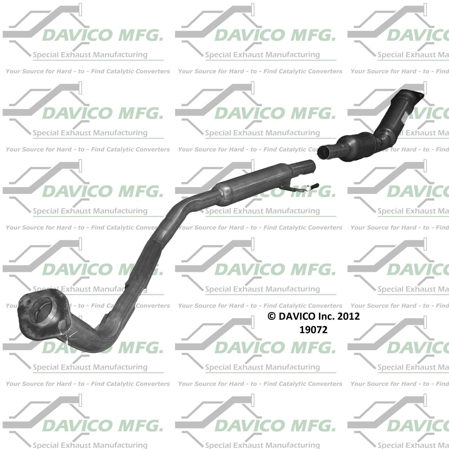 Davico Mfg Catalytic Converter 175794
