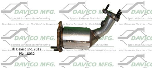 Davico Mfg Exact-Fit Catalytic Converter -Pre converter 18032