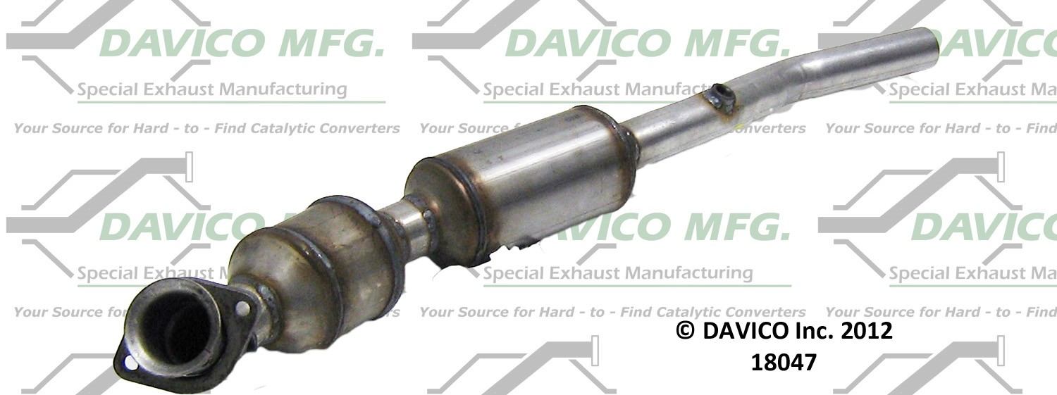 Davico Mfg Exact-Fit Catalytic Converter 18047