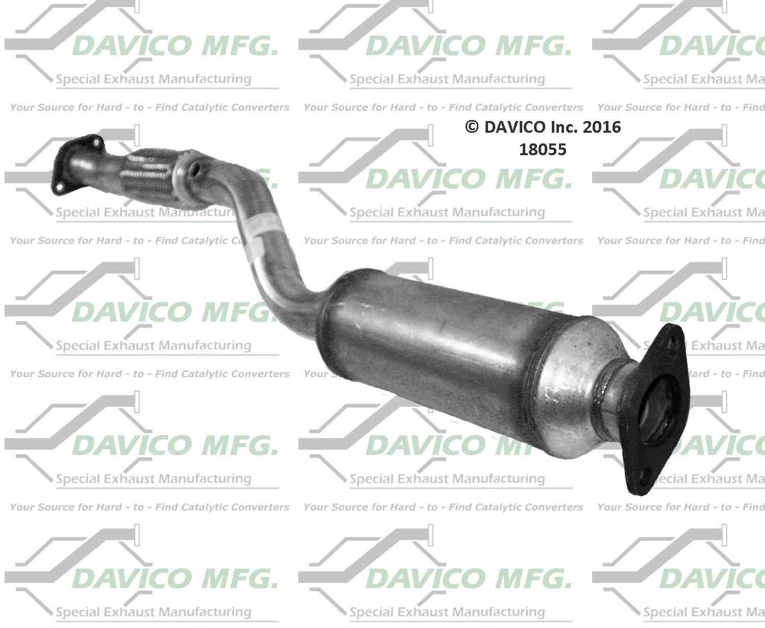 Davico Mfg Catalytic Converter 18055