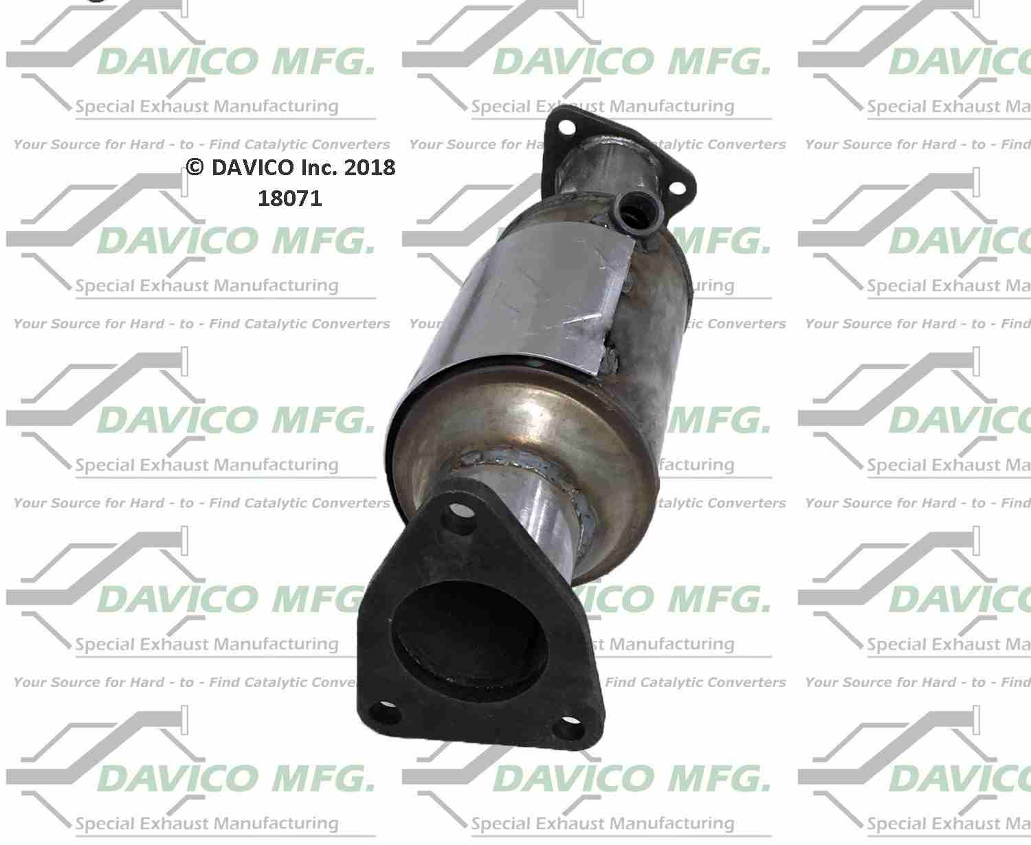 Davico Mfg Exact-Fit Catalytic Converter 18071