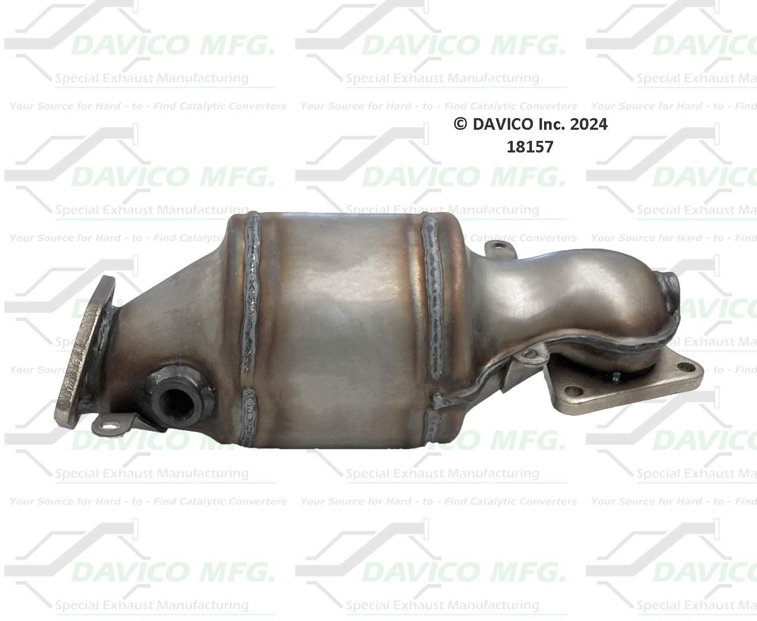 Davico Mfg Exact-Fit Catalytic Converter - Pre converter 18157