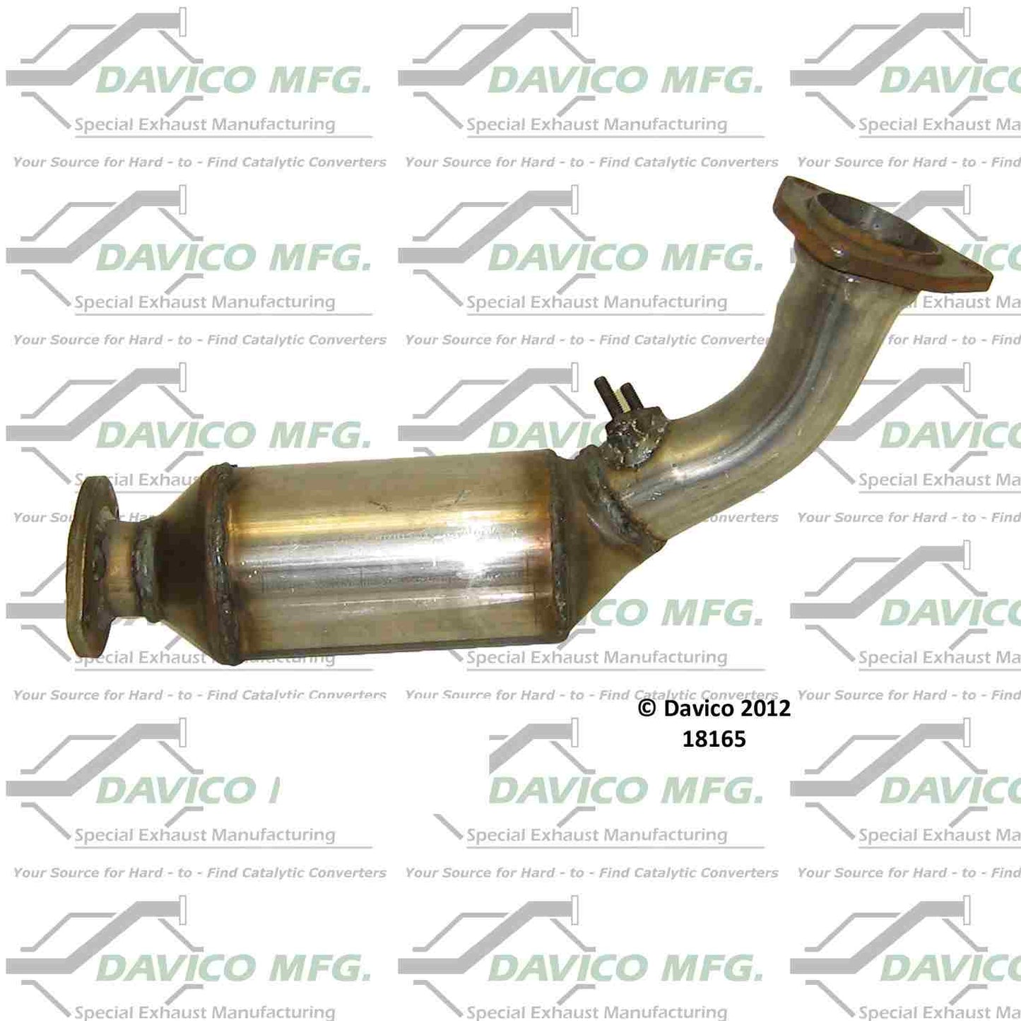 Davico Mfg Exact-Fit Catalytic Converter 18165