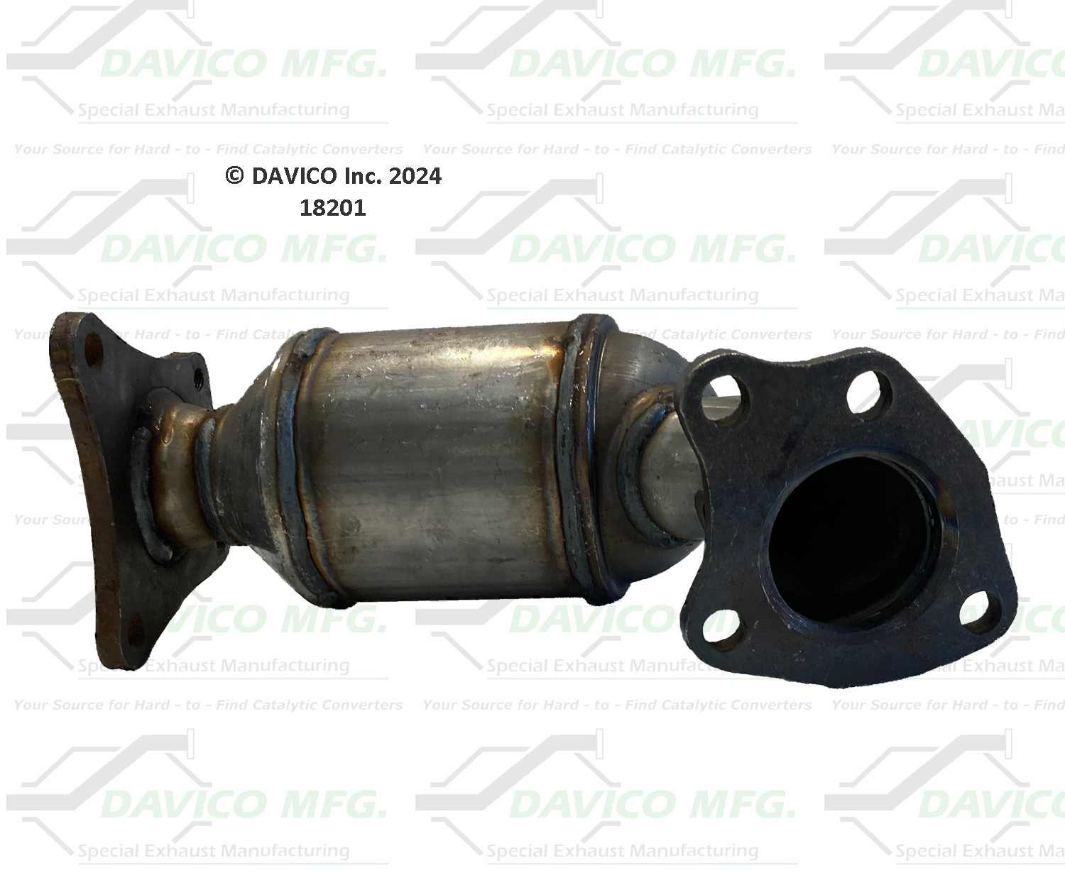 Davico Mfg Exact-Fit Catalytic Converter 18201