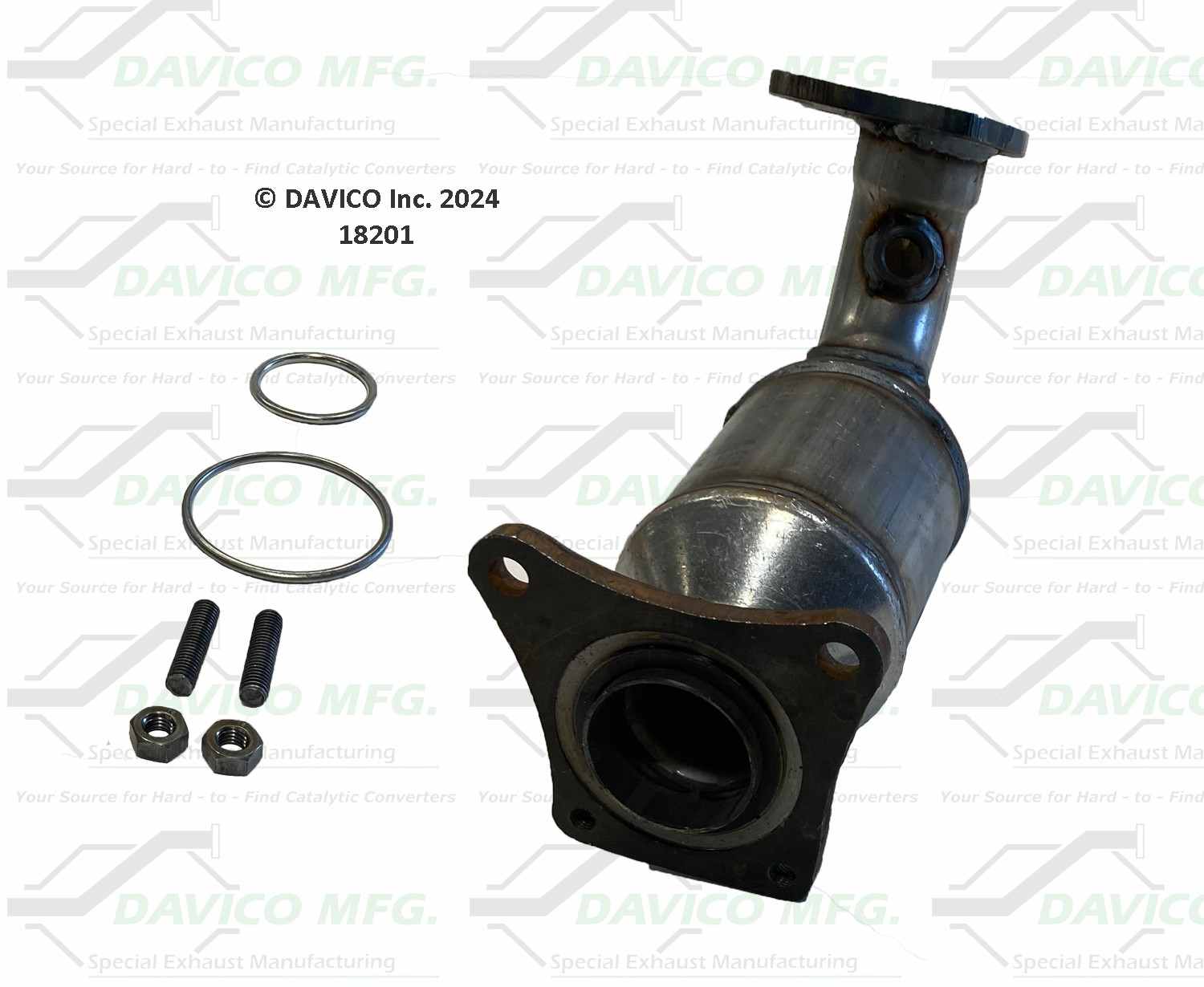 Davico Mfg Exact-Fit Catalytic Converter 18201