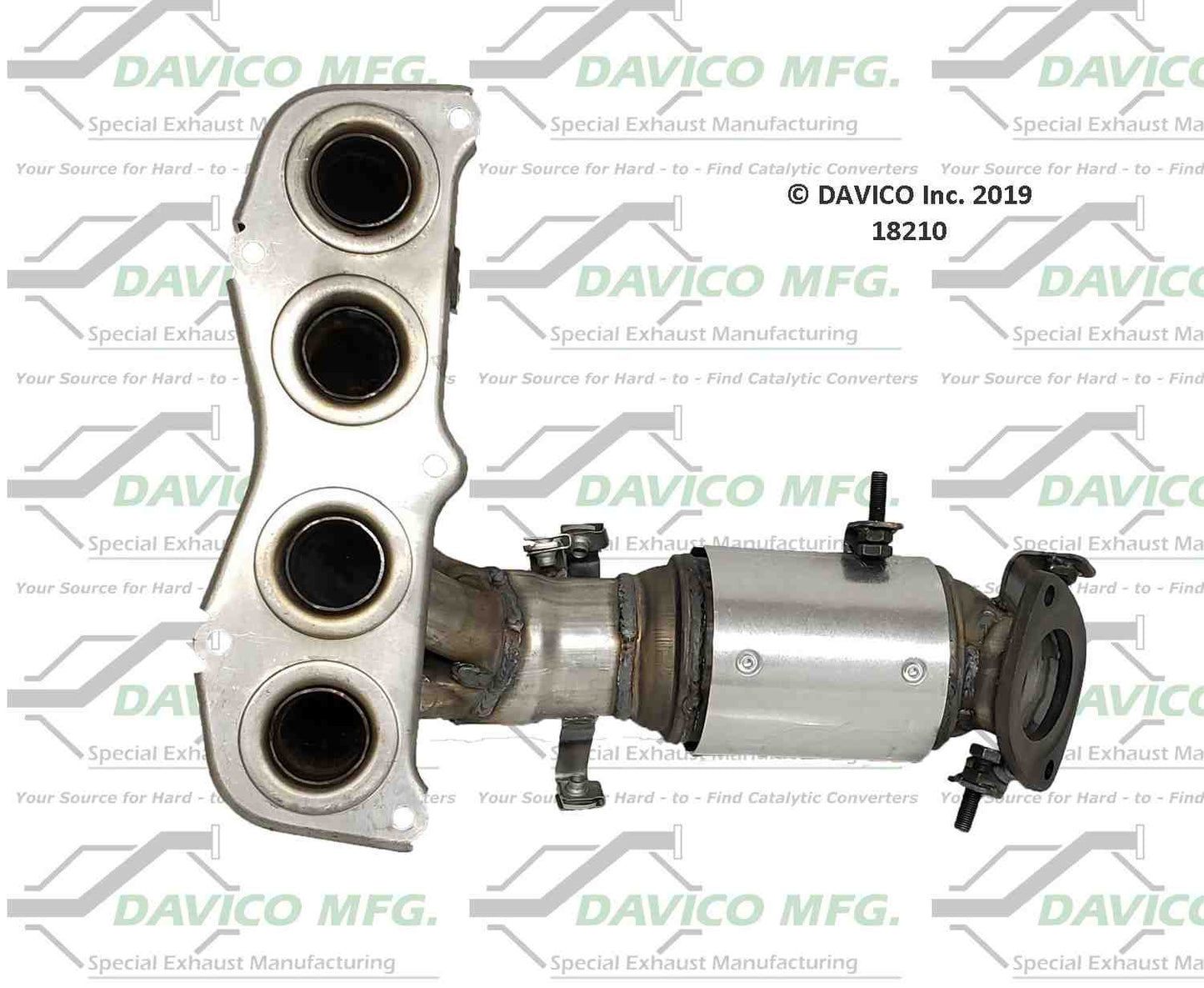 Davico Mfg Exact-Fit Catalytic Converter - Manifold 18210
