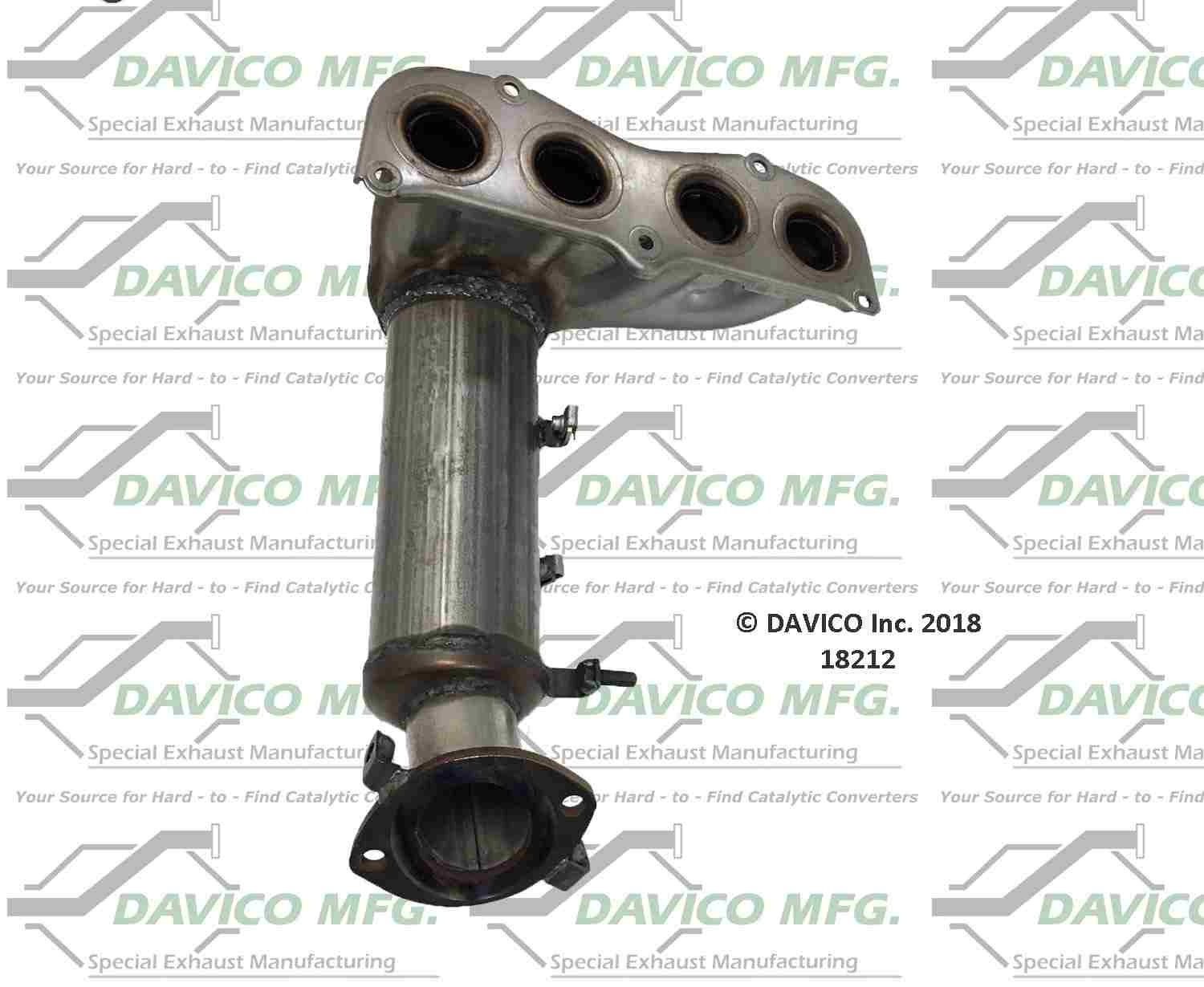 Davico Mfg Exact-Fit Catalytic Converter - Manifold 18212