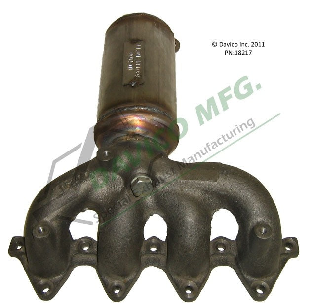 Davico Mfg Exact-Fit Catalytic Converter - Manifold 18217