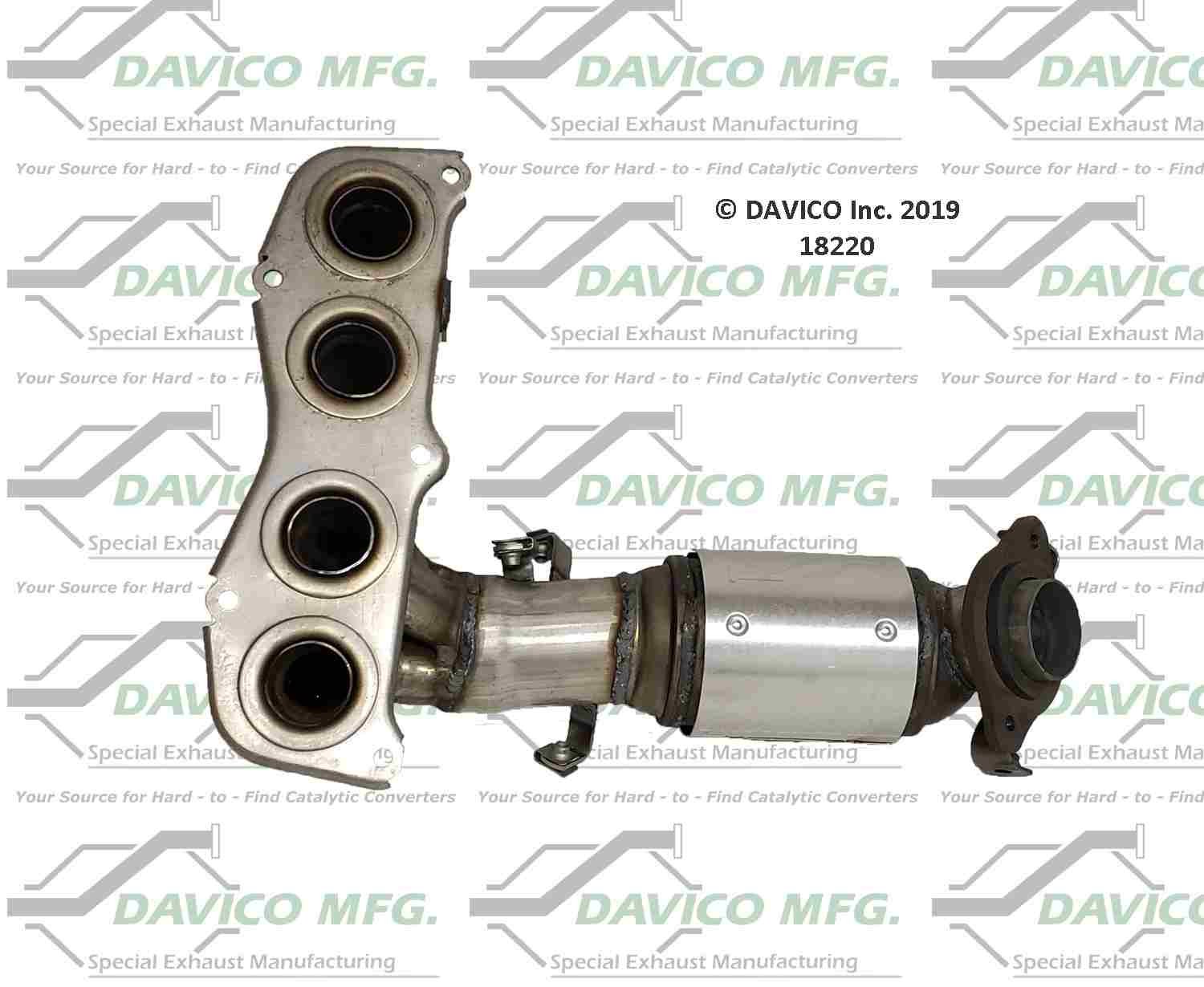 Davico Mfg Exact-Fit Catalytic Converter 18220