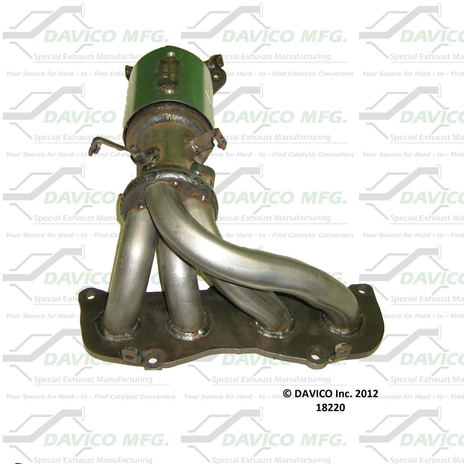 Davico Mfg Exact-Fit Catalytic Converter 18220