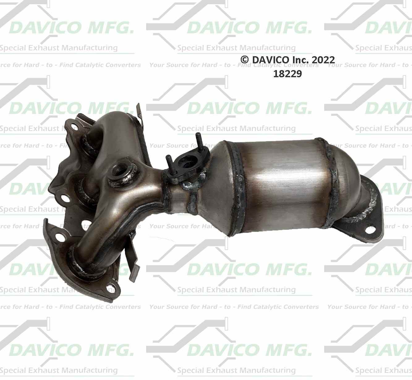 Davico Mfg Exact-Fit Catalytic Converter - Manifold 18229