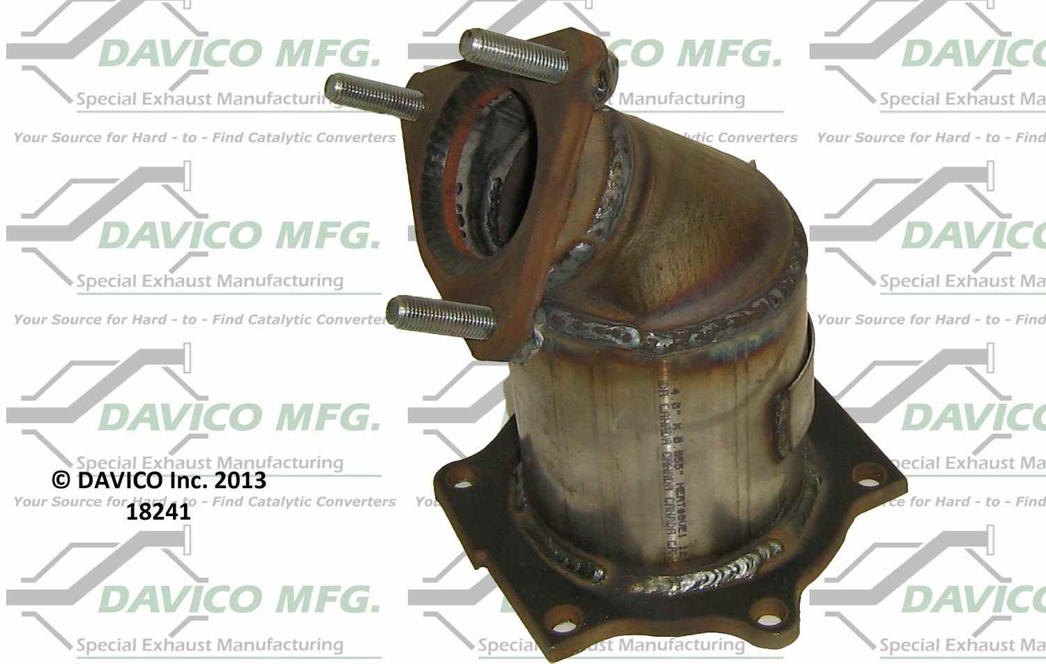 Davico Mfg Exact-Fit Catalytic Converter 18241
