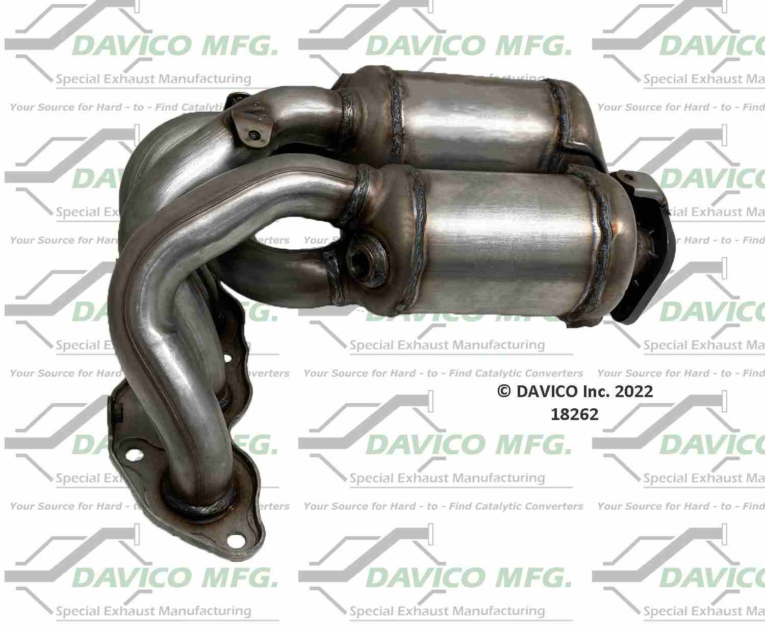 Davico Mfg Exact-Fit Catalytic Converter - Manifold 18262