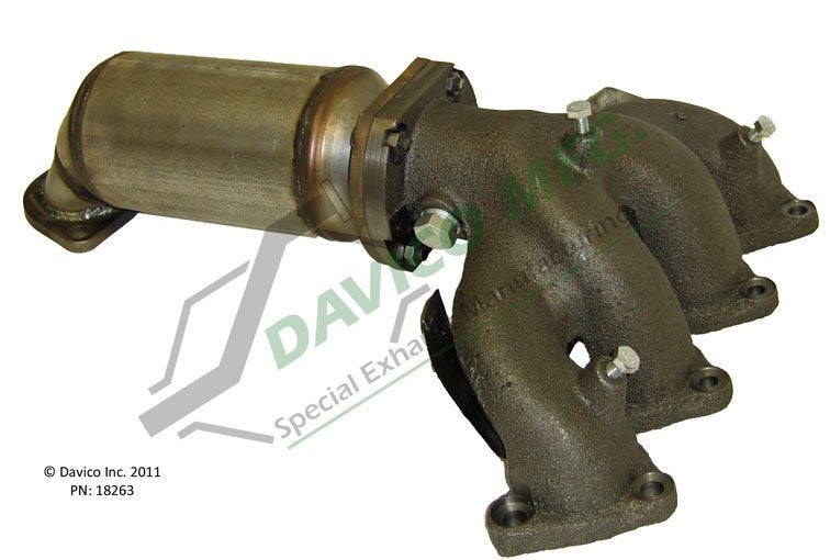Davico Mfg Exact-Fit Catalytic Converter - Manifold 18263