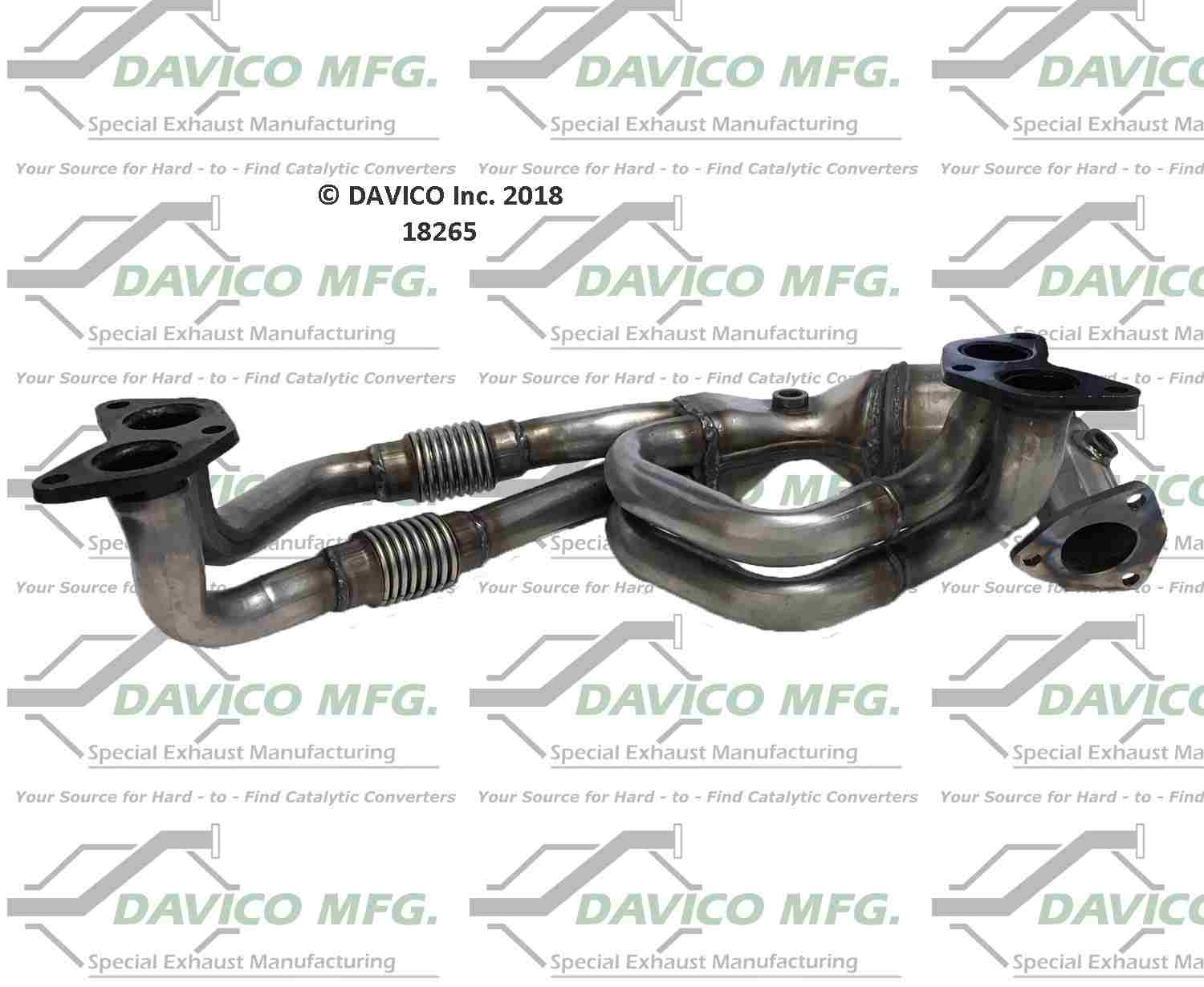 Davico Mfg Exact-Fit Catalytic Converter 18265