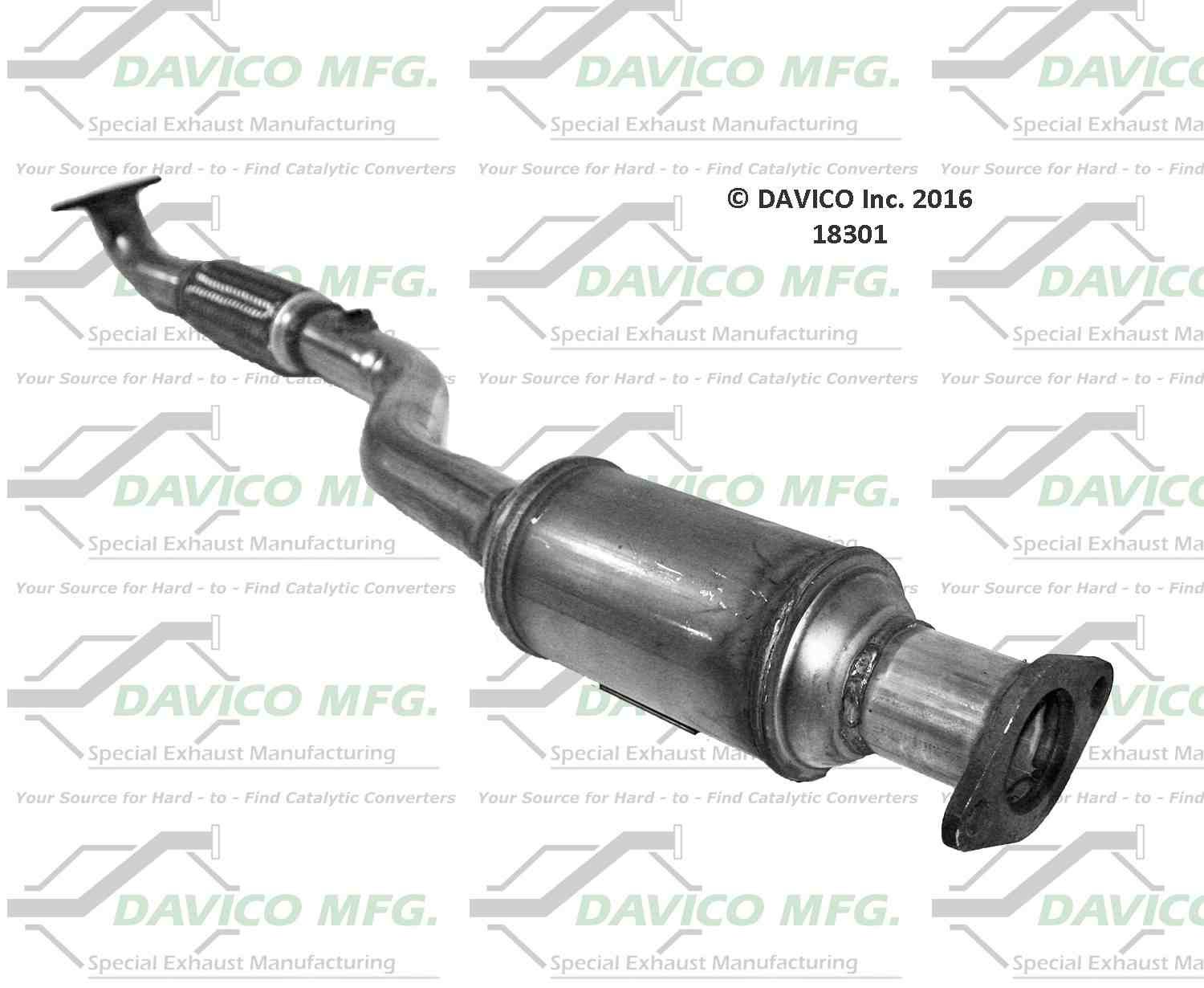Davico Mfg Catalytic Converter 18301