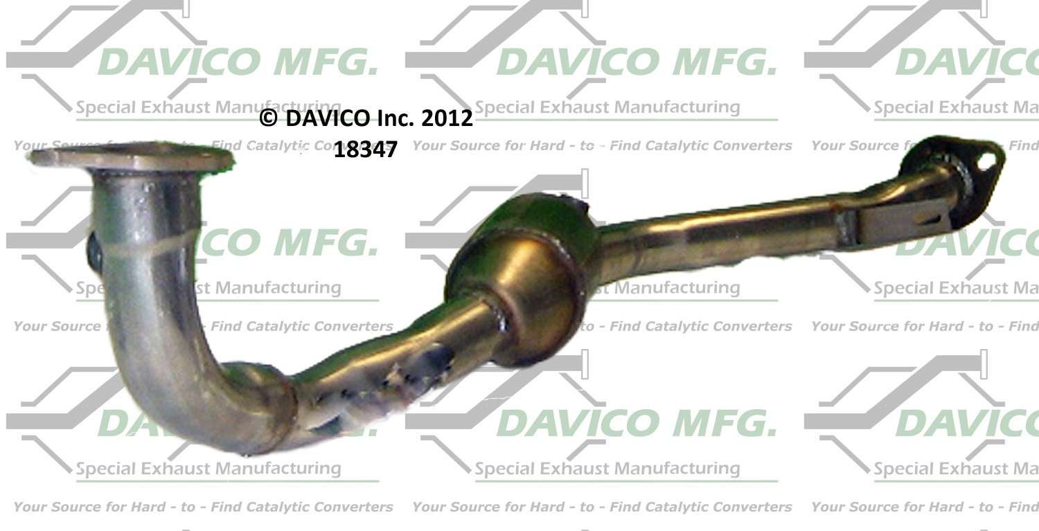 Davico Mfg Exact-Fit Catalytic Converter 18347