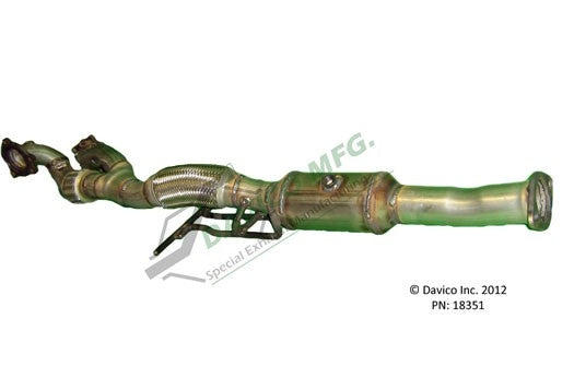 Davico Mfg Exact-Fit Catalytic Converter 18351