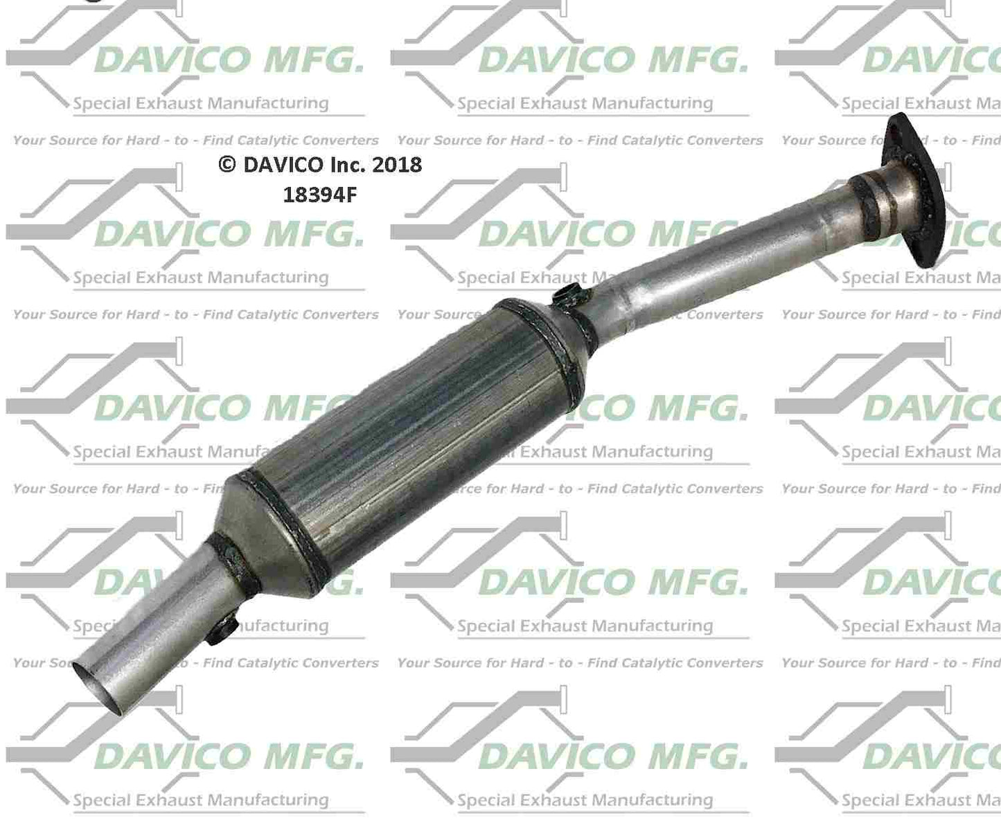Davico Mfg Exact-Fit Catalytic Converter 18394F