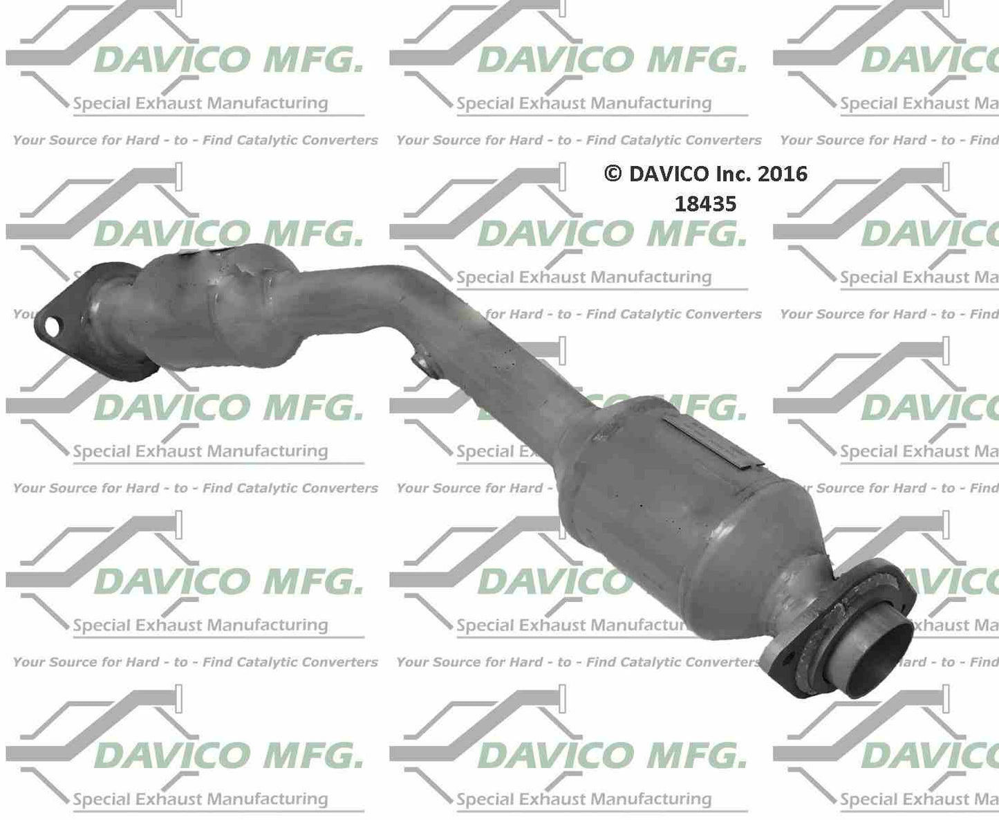 Davico Mfg Exact-Fit Catalytic Converter 18435