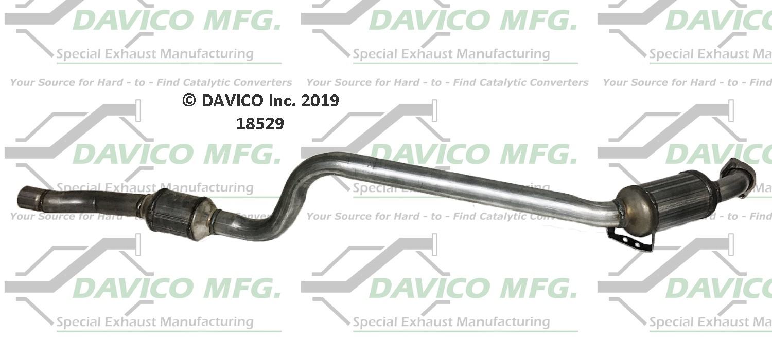 Davico Mfg Exact-Fit Catalytic Converter 18529