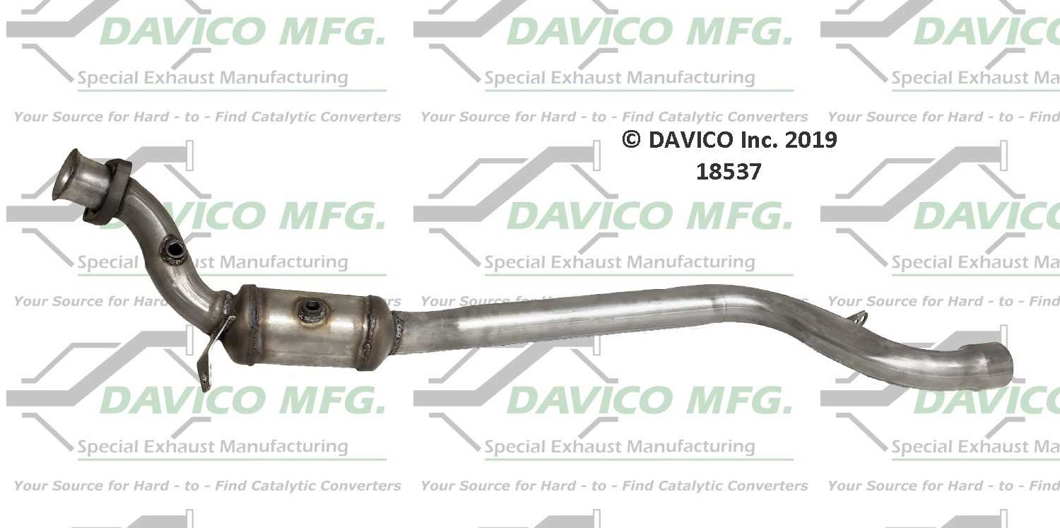 Davico Mfg Exact-Fit Catalytic Converter 18537