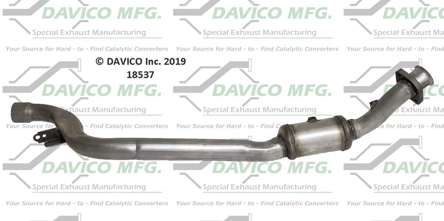 Davico Mfg Exact-Fit Catalytic Converter 18537