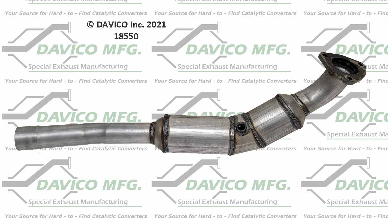 Davico Mfg Exact-Fit Catalytic Converter 18550