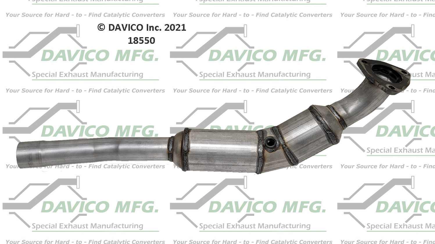 Davico Mfg Exact-Fit Catalytic Converter 18550
