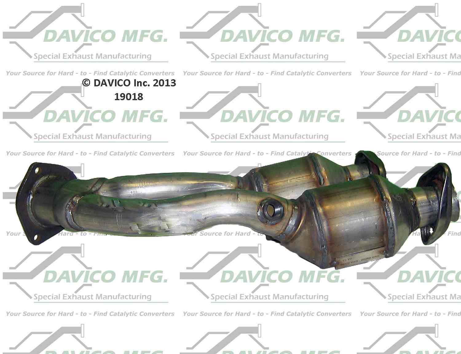 Davico Mfg Exact-Fit Catalytic Converter 19018