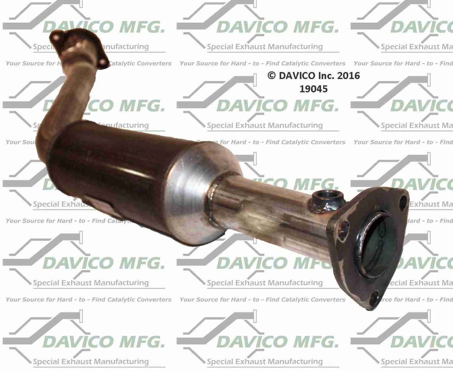 Davico Mfg Exact-Fit Catalytic Converter 19045