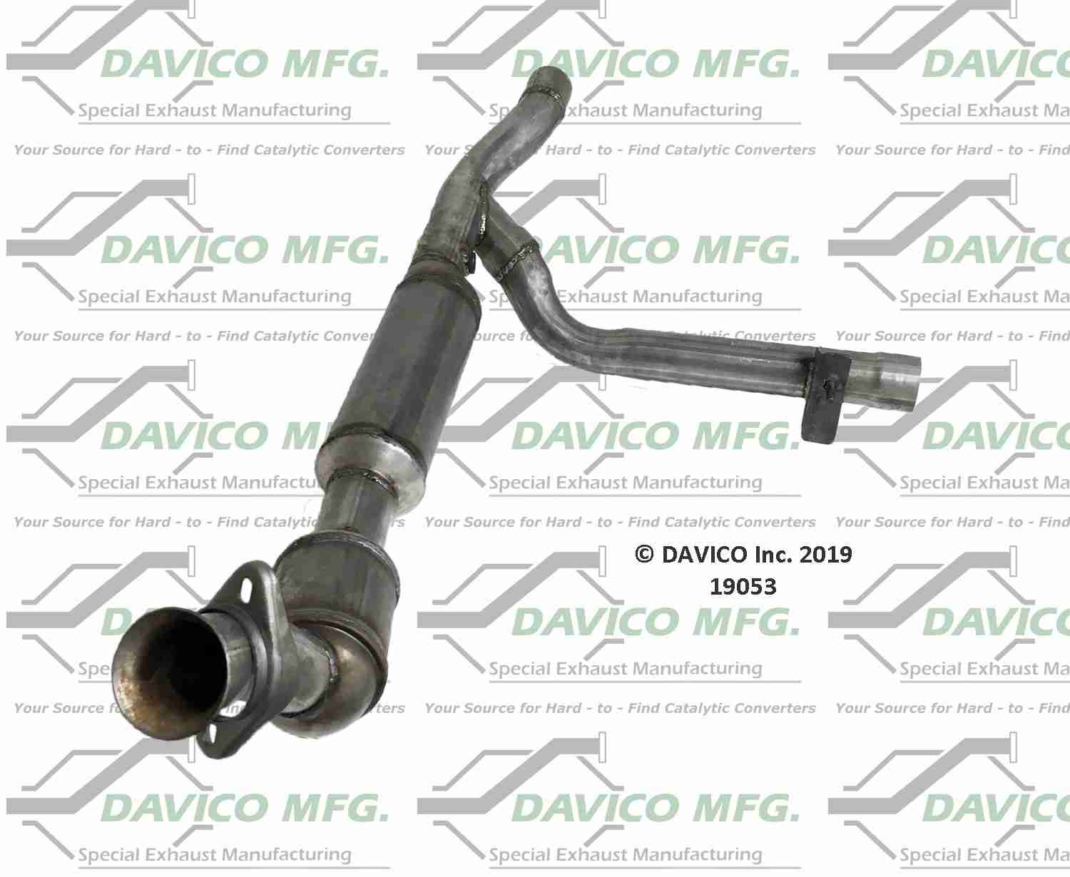 Davico Mfg Exact-Fit Catalytic Converter 19053