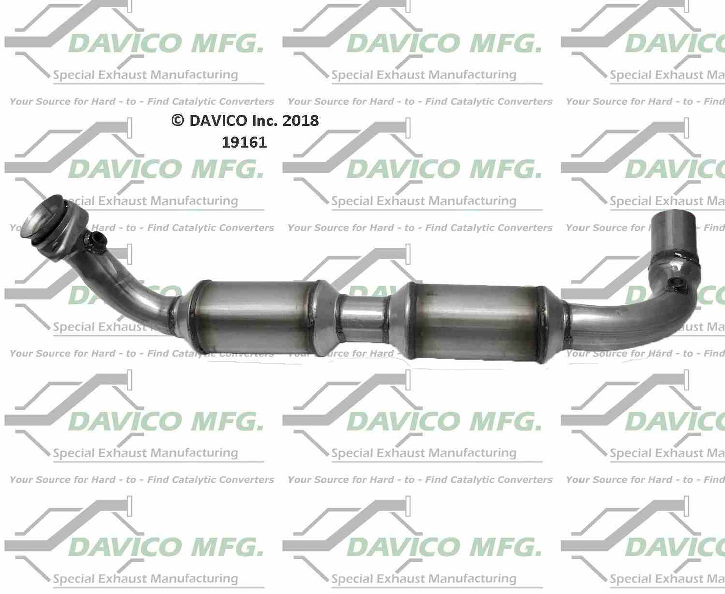 Davico Mfg Exact-Fit Catalytic Converter 19161