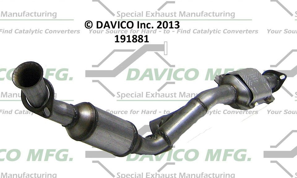 Davico Mfg Exact-Fit Catalytic Converter 191881