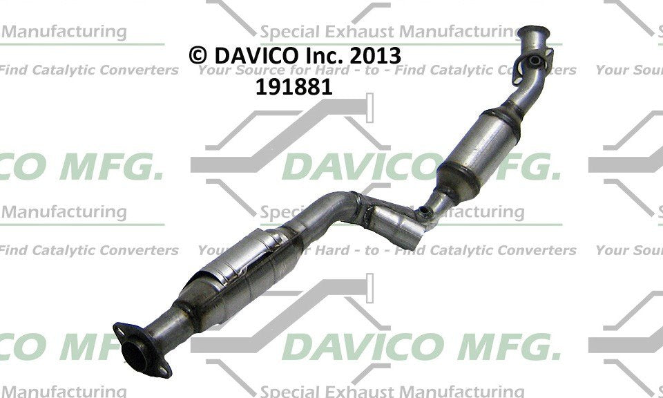 Davico Mfg Exact-Fit Catalytic Converter 191881
