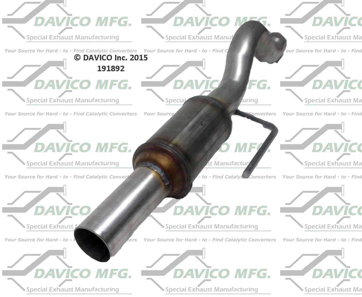 Davico Mfg Exact-Fit Catalytic Converter 191892